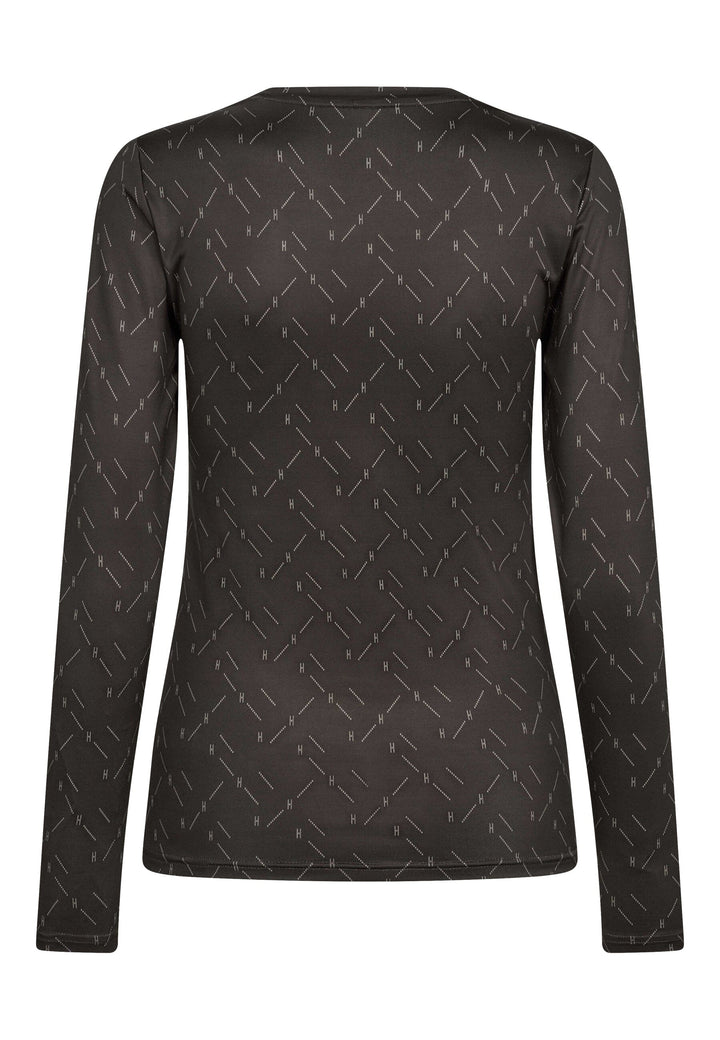 Hype The Detail - Printed Blouse - 40 Brun
