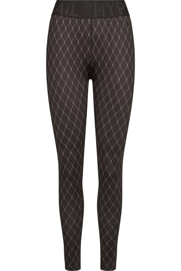 Hype The Detail - Printed Legging 200-21 - 43 Brun