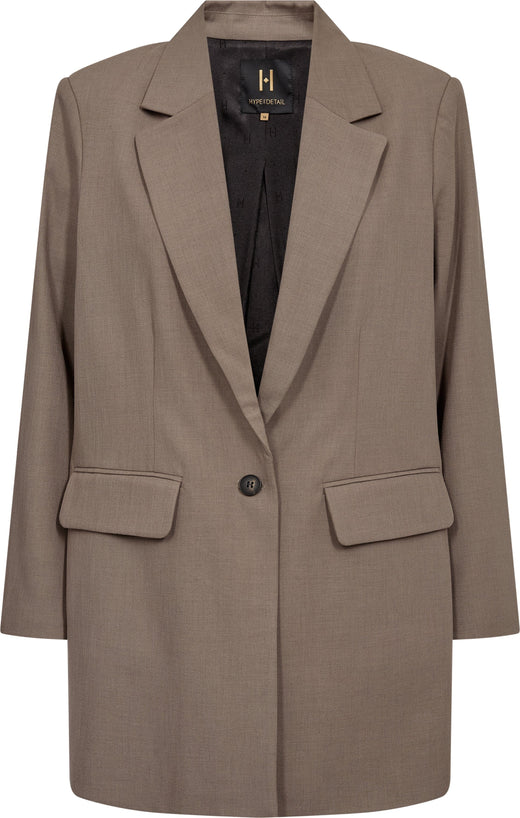 Hype The Detail - Relaxed Blazer 740-60 - 4 - Sand Blazere 