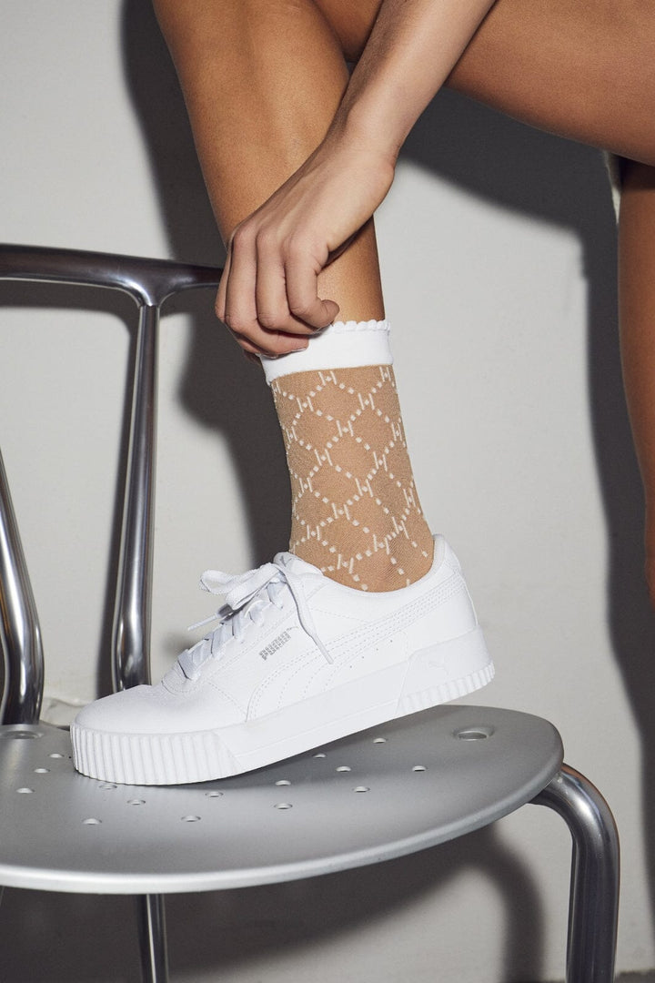 Hype The Detail - Socks Logo 25App - Hvid