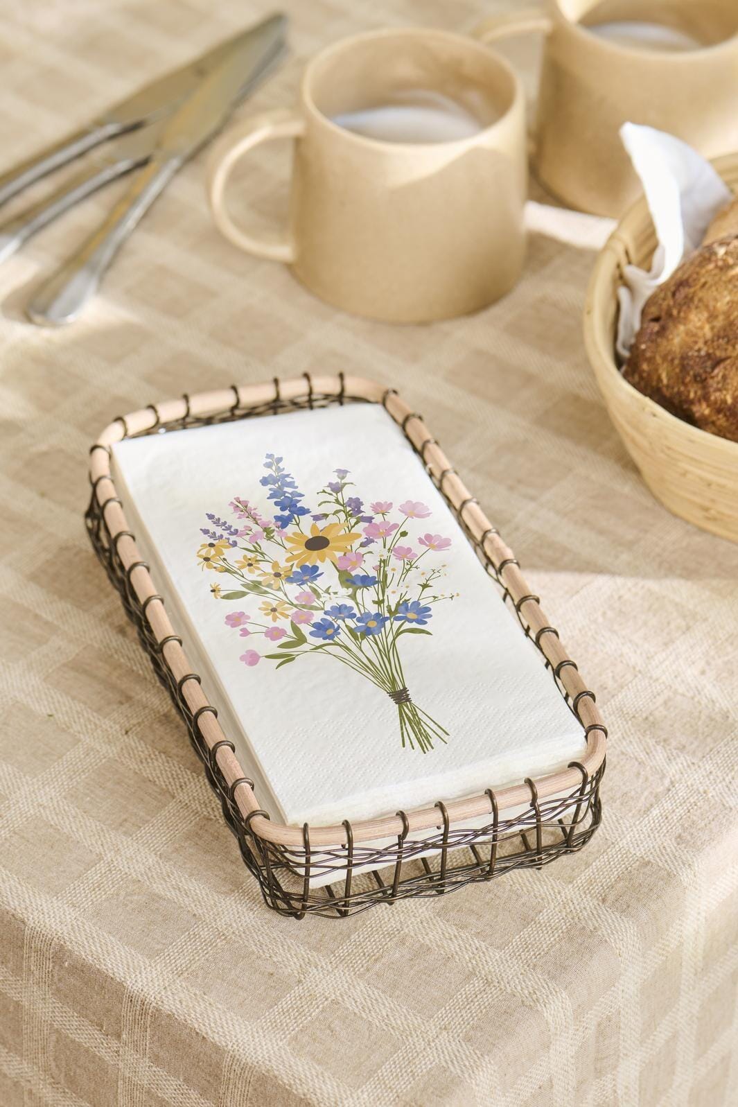 Ib Laursen - Serviet 10x20 cm sommerbuket 16 stk/pk - Papir - 95872-00