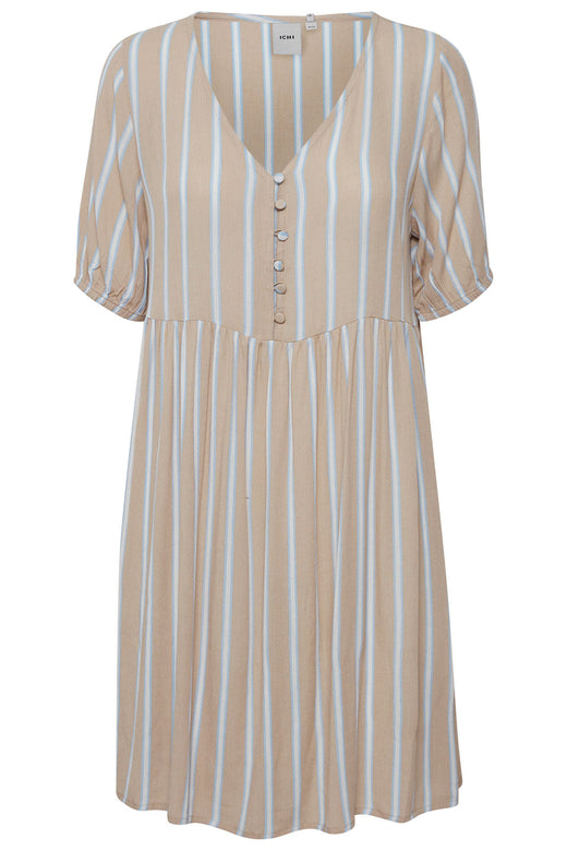 Ichi - Ihmarrakech Aop Dress - Doeskin Kjoler 