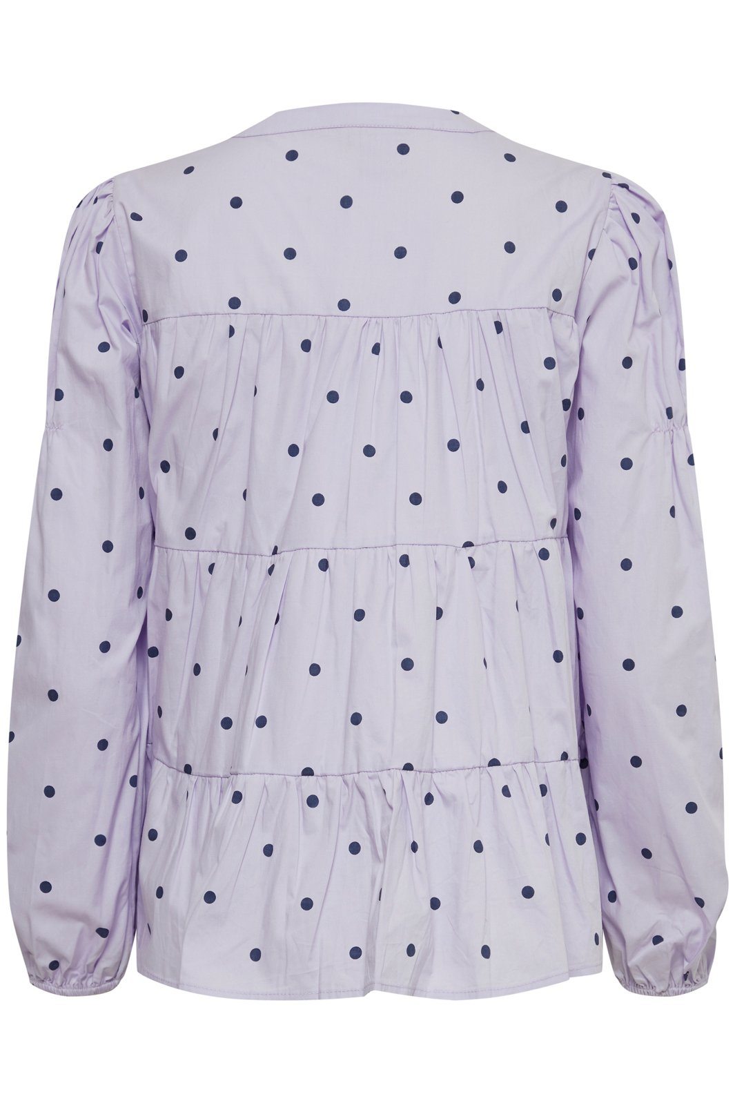ICHI - IxChloe Dot Shirt - Heirloom Lilac