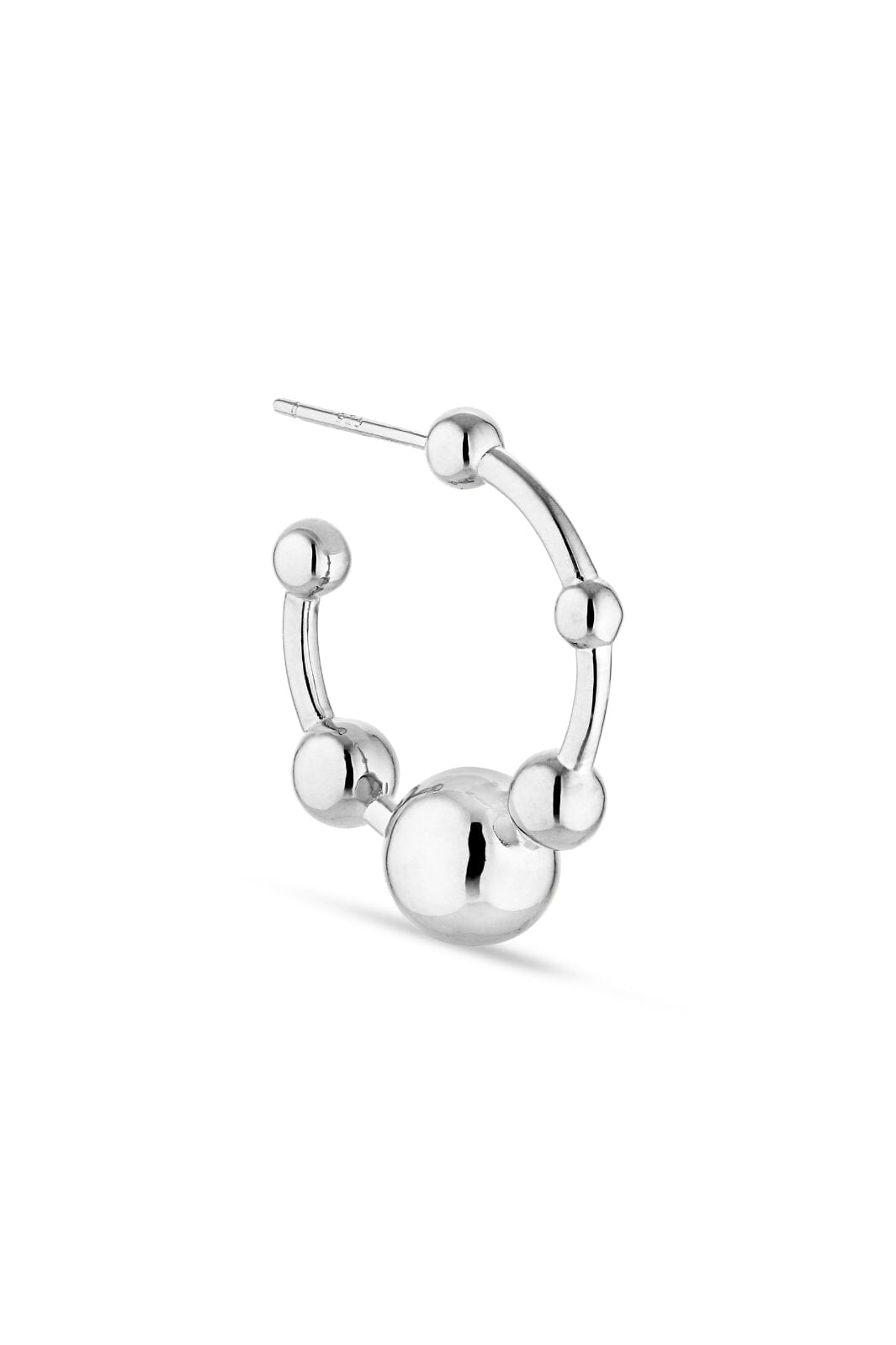 Jane Kønig - Atomic Hoop - Forsølvet
