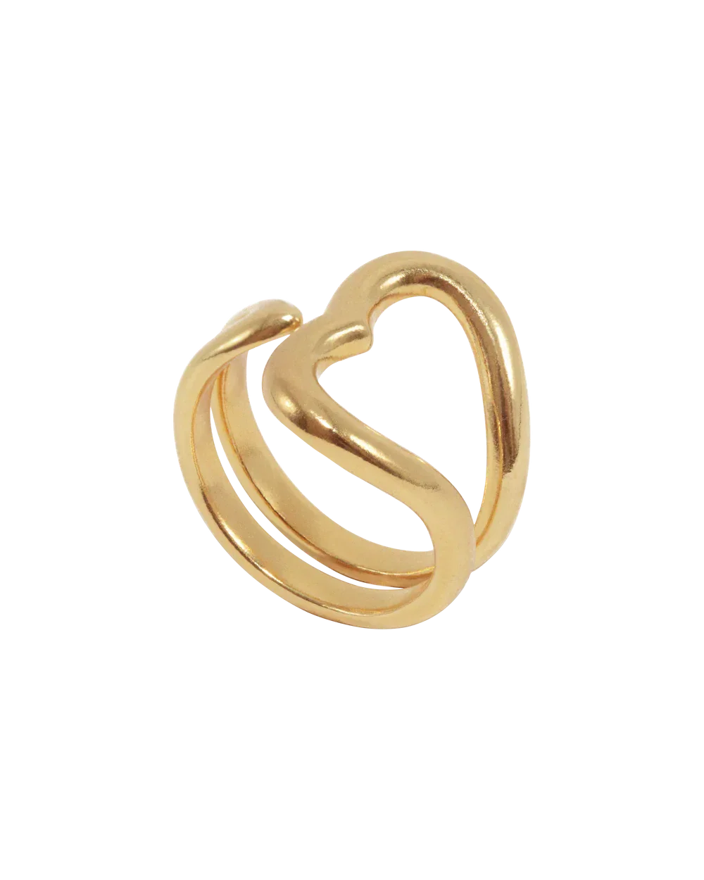 Jane Kønig - Open Heart Ring OHR-AW25-G_54 - Ring Ringe 