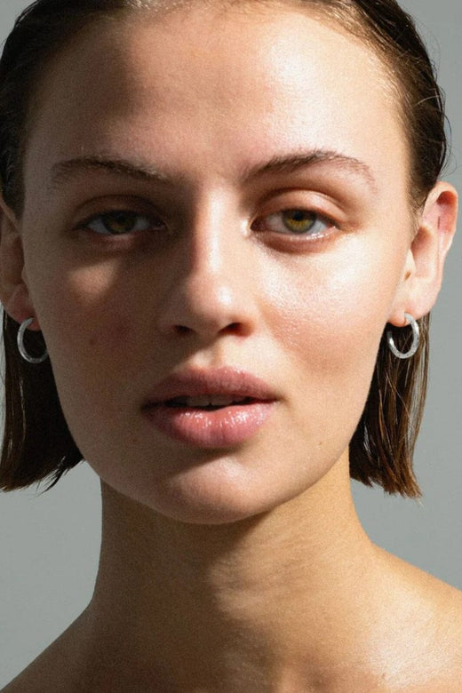 Jane Kønig - Orbis Hoop OH-SS25-S - Forsølvet