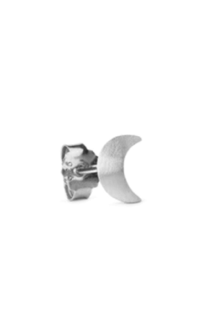 Jane Kønig - Small Half Moon Stud - Silver