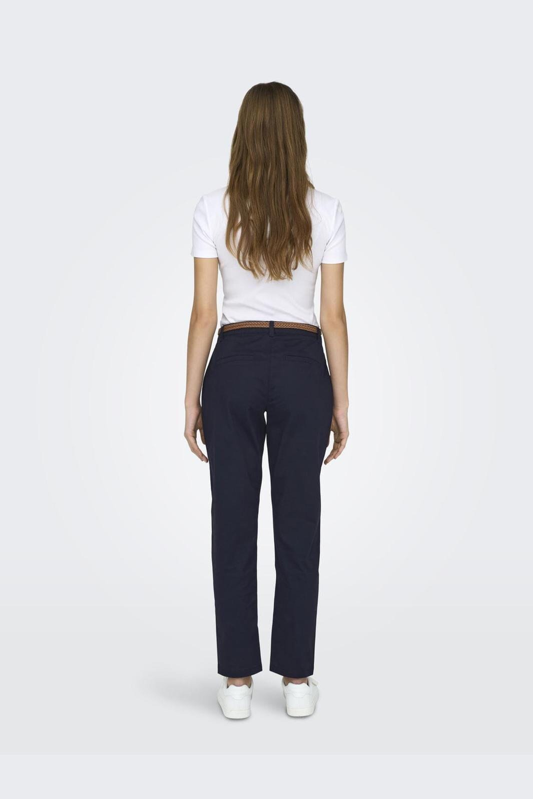 JDY - JDYchicago Belted Chino Pants Dia - 4482614 Night Sky