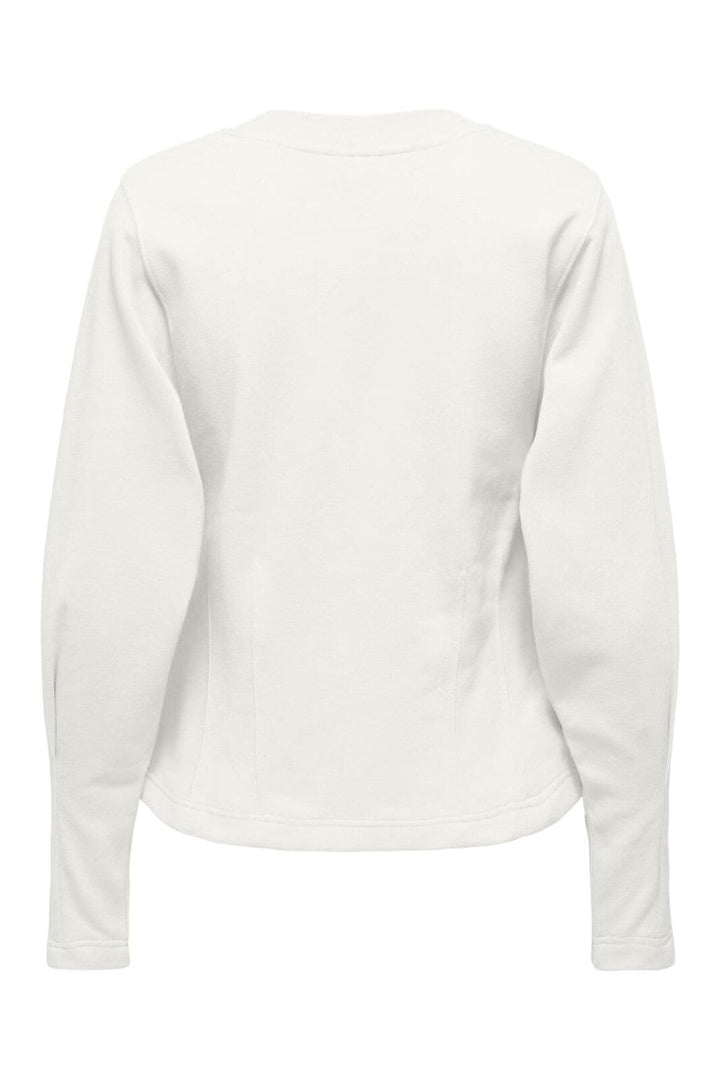 JDY - Jdycreame L/S Waisted Top - 5019993 Cloud Dancer