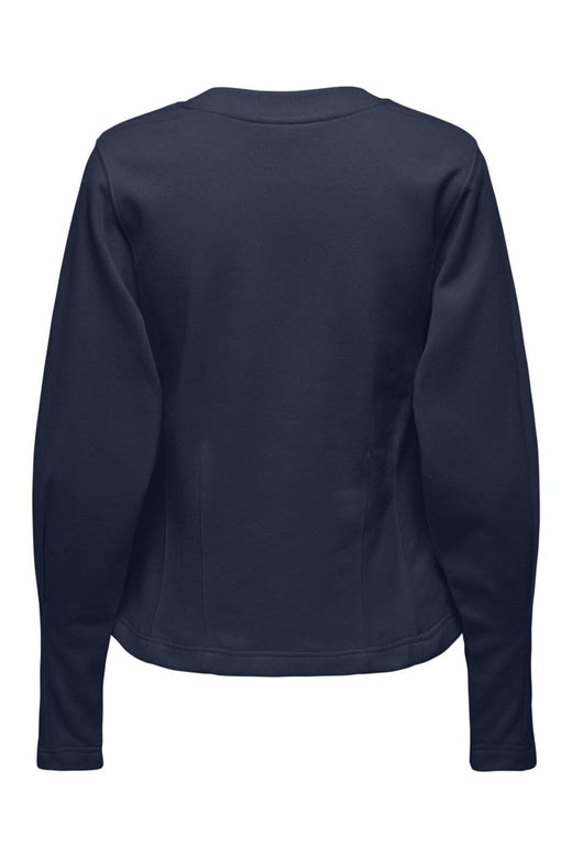 JDY - Jdycreame L/S Waisted Top - 5019994 Black Iris