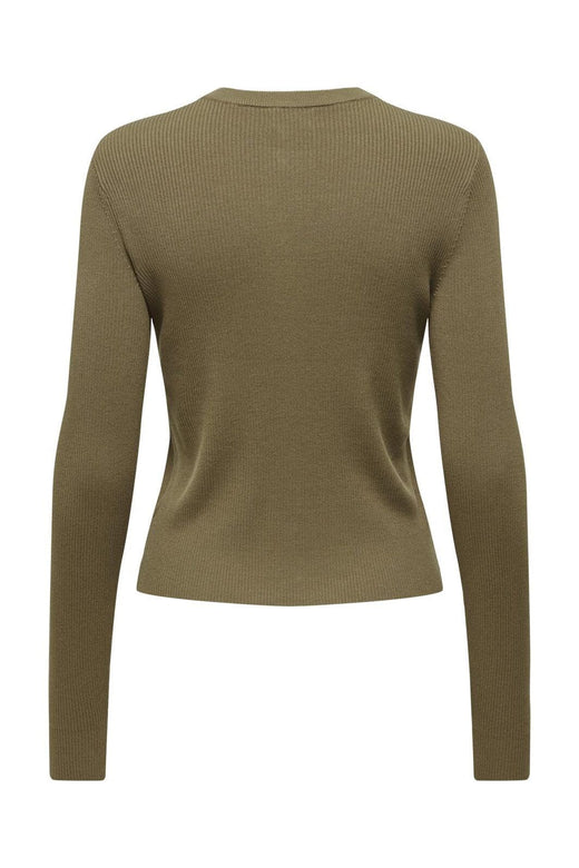 JDY - Jdygaby L/S O-Neck Cardigan Knt - 4926906 Sepia Tint