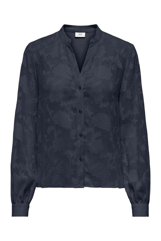 JDY - Jdygrace L/S V-Neck Shirt - 4902575 Total Eclipse