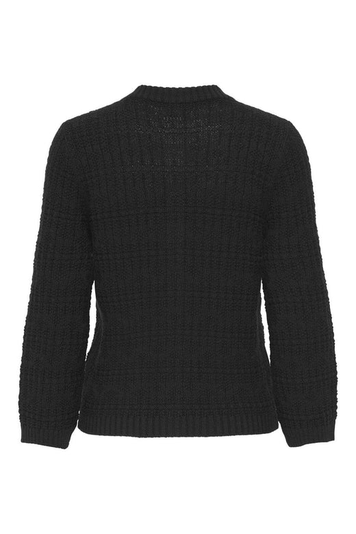 JDY - Jdyjanne 3/4 O-Neck Cardigan Knt - 4863855 Black