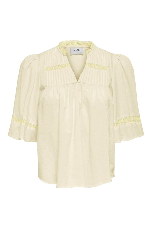 JDY - Jdyjulie 2/4 Lace Detail Top - 5026891 Pear Sorbet