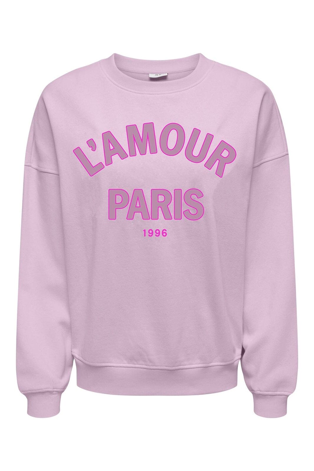 JDY - Jdymesa Life L/S O-Nk Emb Sweat - 5077289 Winsome Orchid Lamour Paris
