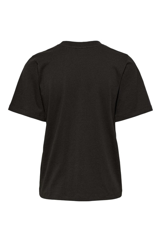 JDY - Jdypisa S/S Print Top - 4997995 Chocolate Torte Sandshell Heart