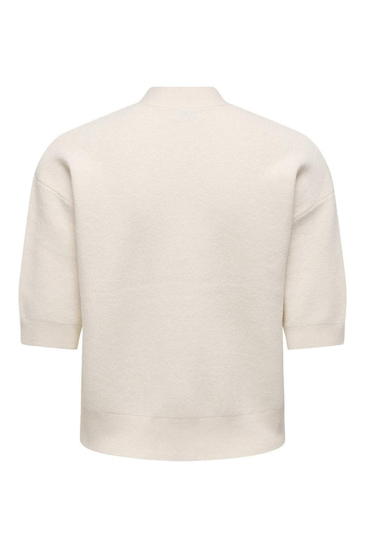 JDY - Jdyprime Life 2/4 V-Neck Cardigan Knt - 4939988 Whitecap Gray