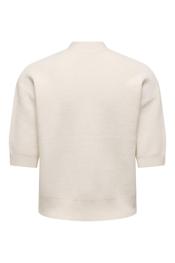 JDY - Jdyprime Life 2/4 V-Neck Cardigan Knt - 4939988 Whitecap Gray