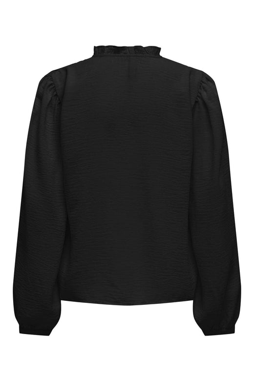 JDY - Jdyrachel Life L/S Pintuck Top - 4505027 Black