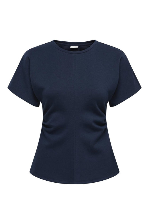 JDY - Jdysafina S/S Detail Top - 4926116 Black Iris