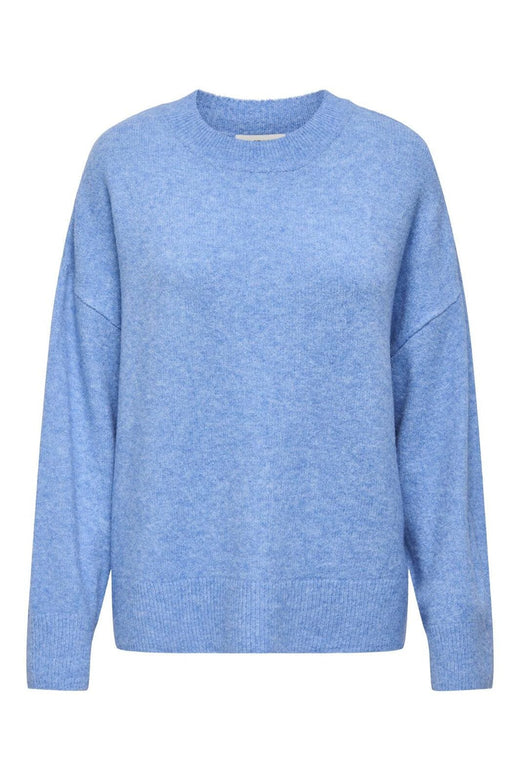 JDY - Jdysonja L/S O-Neck Pullover Knt - 4888615 Provence Melange