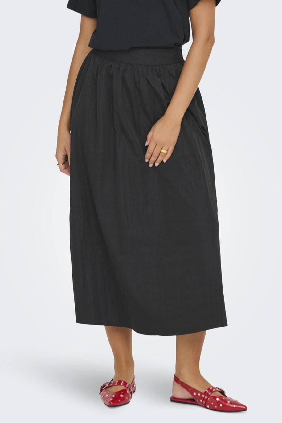 Jdy - Jdysophia Midi Skirt - 4622722 Black