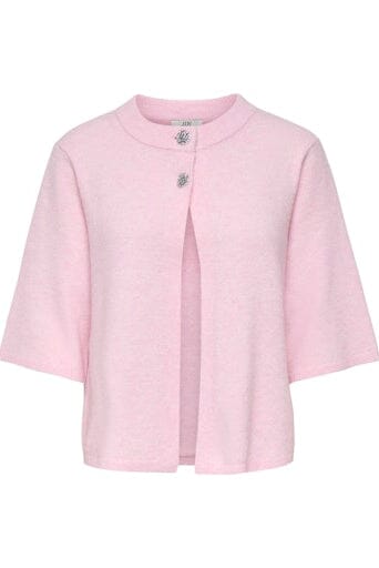 JDY - Jdysuper 2/4 Cardigan Knt - 5086562 Chalk Pink Silver Button Cardigans 