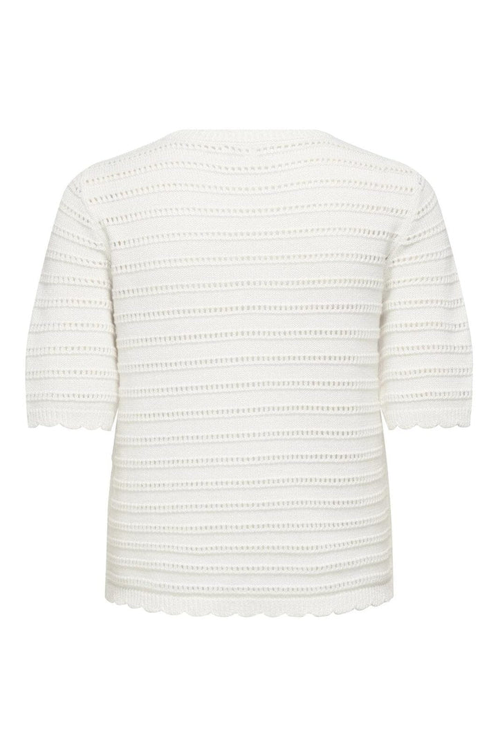 JDY - Jdytanja 2/4 V-Neck Cardigan Knt - 4926973 Cloud Dancer