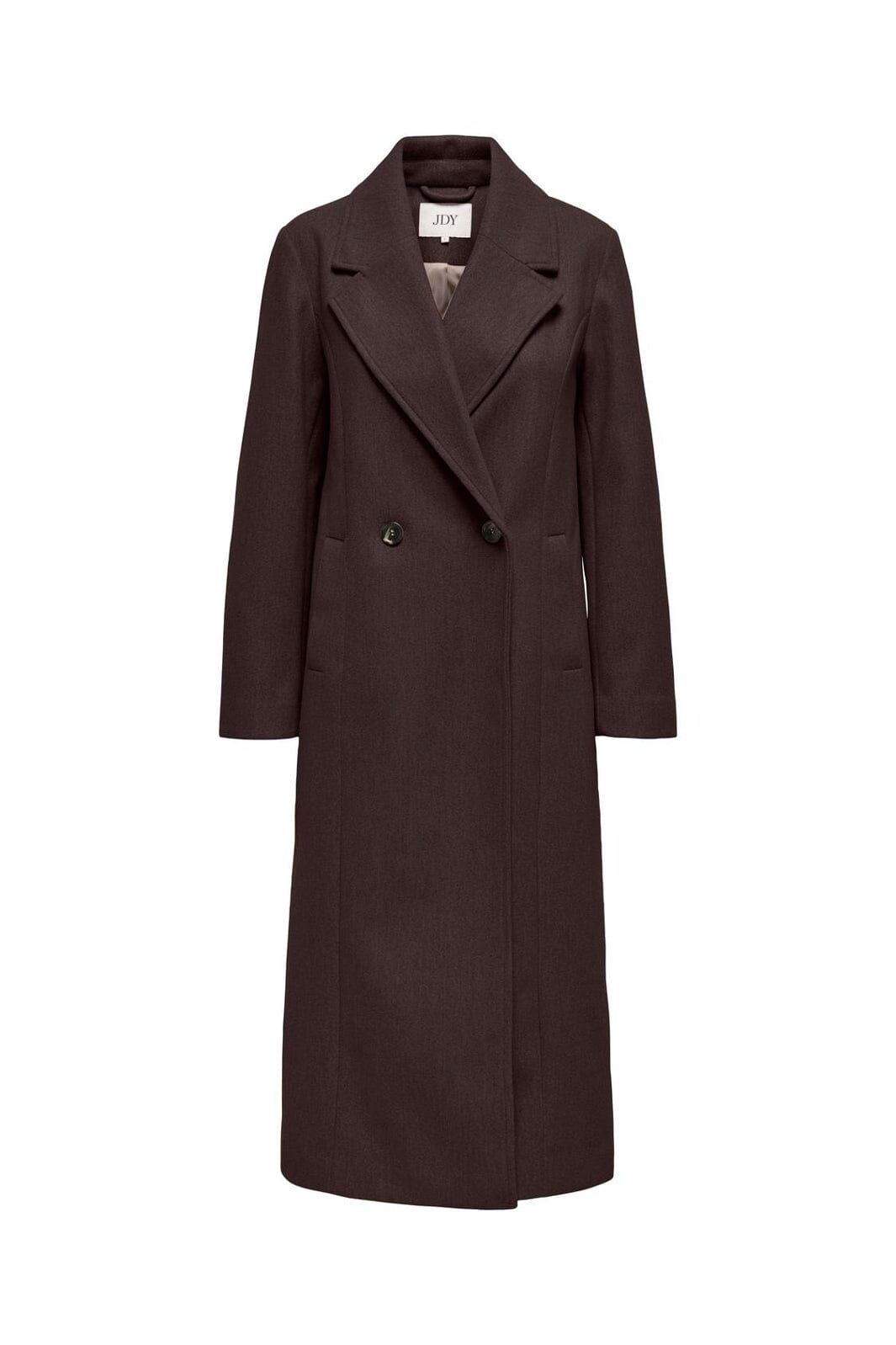 JDY - Jdyviola Life X-Long Coat Hab - 5104904 Chocolate Torte