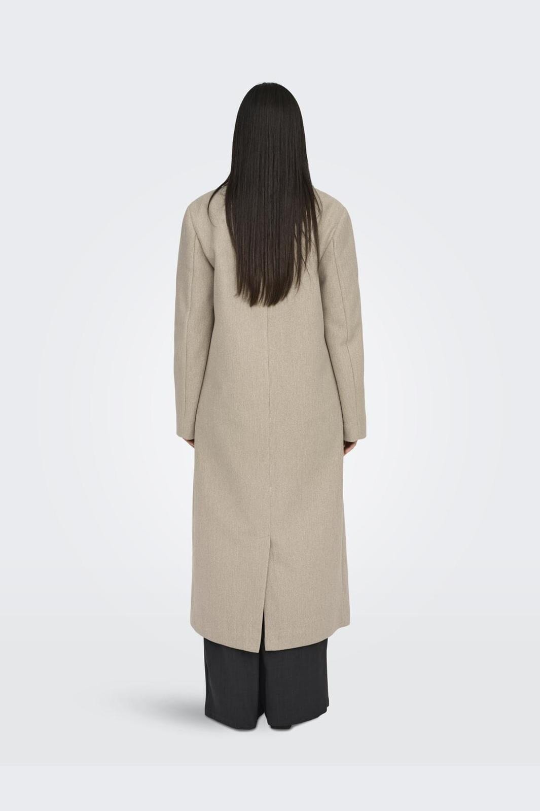 JDY - Jdyviola X-Long Coat Hab - 4556615 Nature Melange