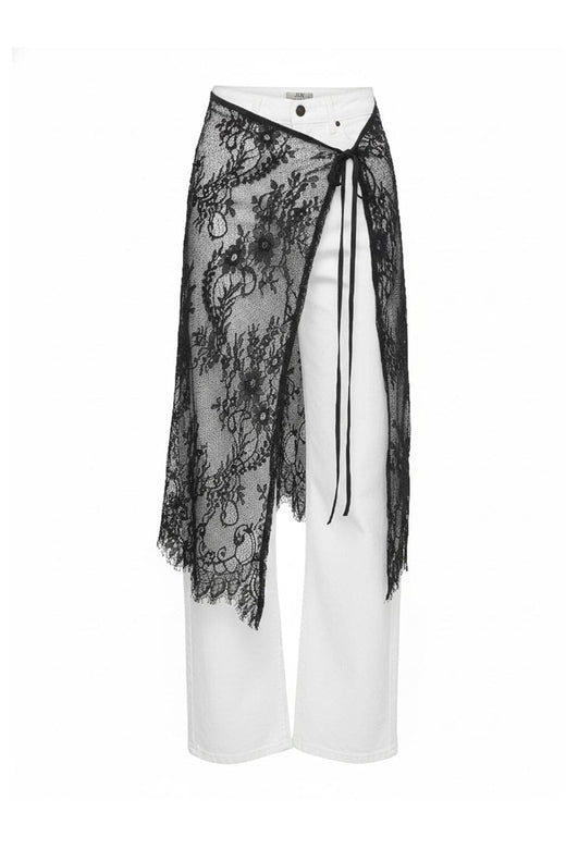 JDY - Jdywinnie Lace Scarf - 5143109 White