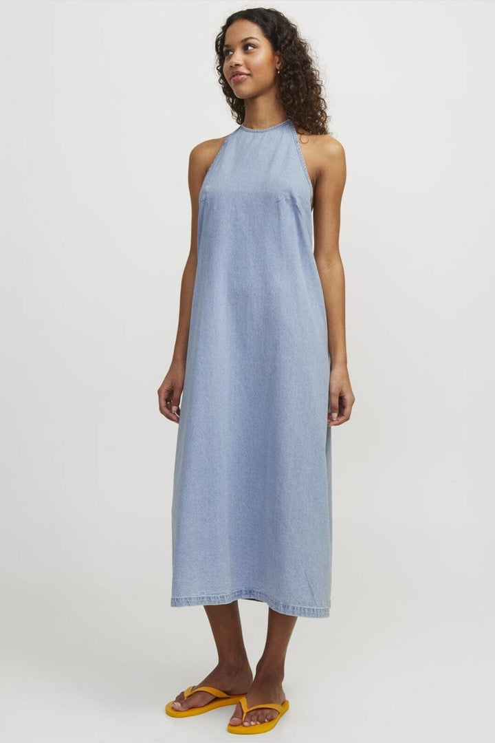 Jjxx - Jxanine Denim Long Dress - 4480417 Light Blue Denim