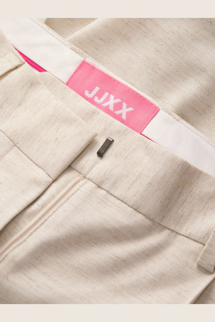 Jjxx - Jxaya Structured Wide Shorts Tlr Sn - 4919610 Feather Gray White Melange