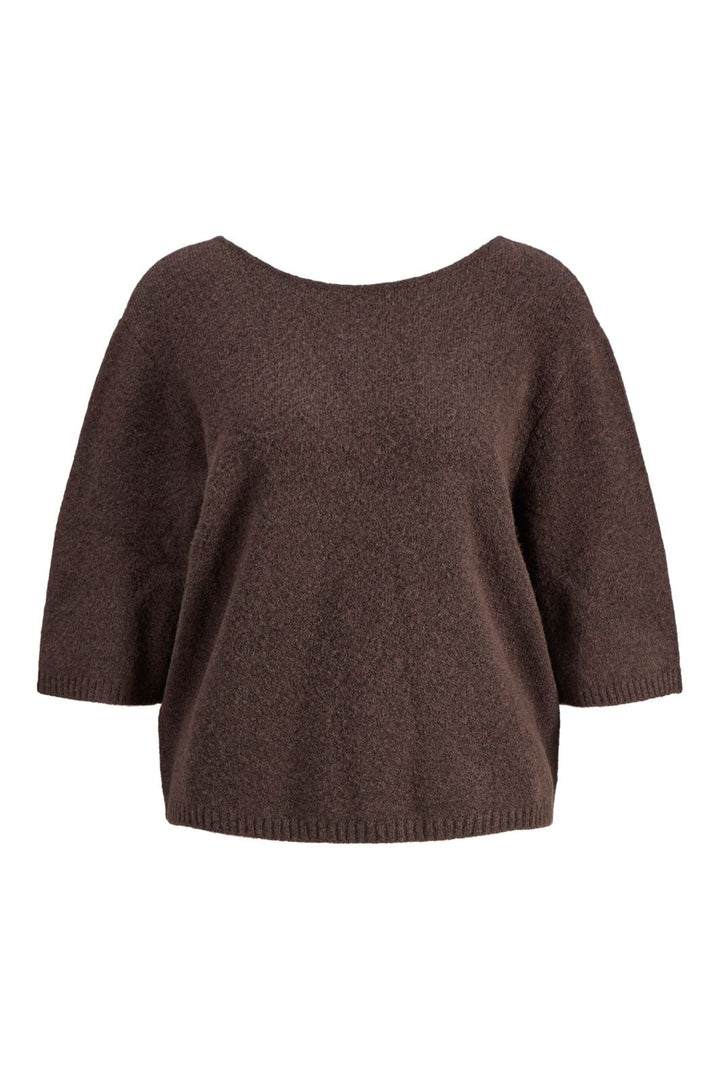 Jjxx - Jxclara Diverse Ss Knit - 4959832 Seal Brown