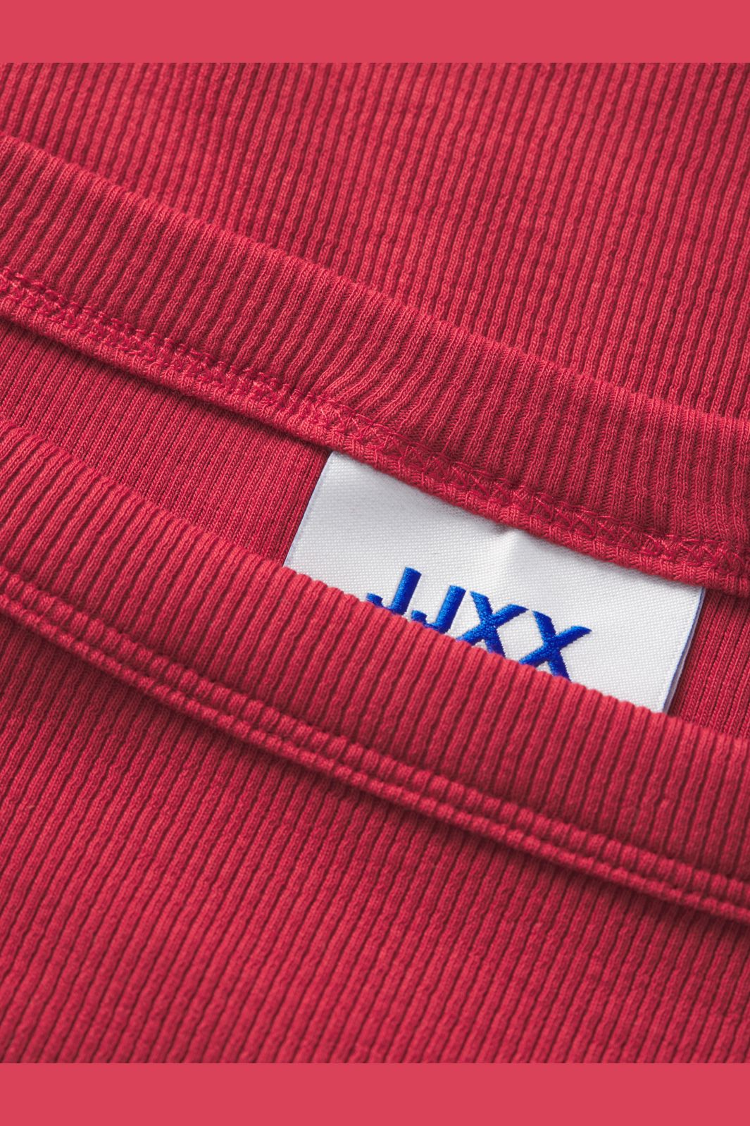 Jjxx - Jxfifi Str 3/4 Boatneck Top - 5185291 Scarlet Sage