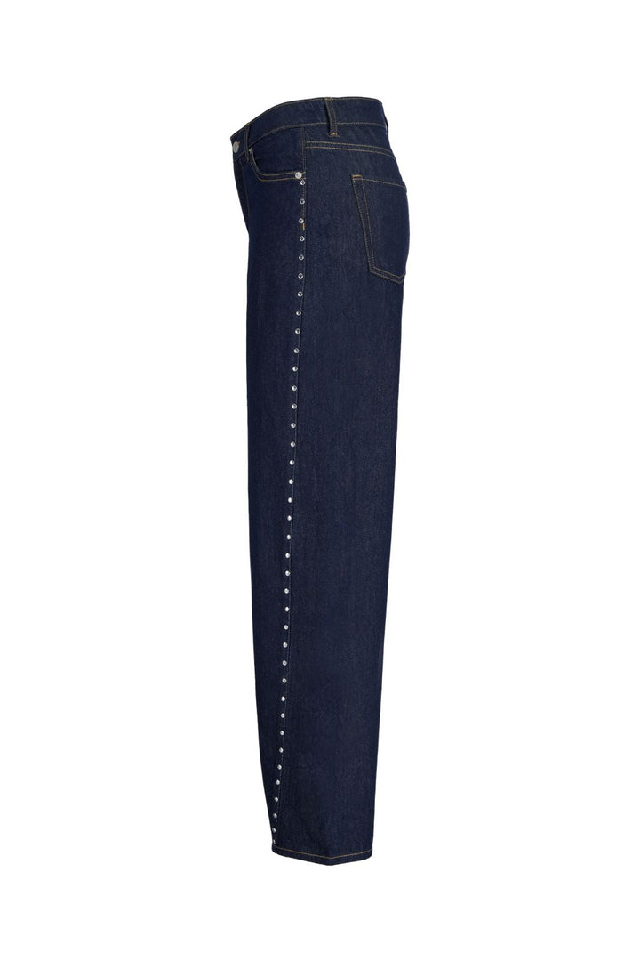 Jjxx - Jxfuji Ivy Barrel Jeans R295 - 4870134 Dark Blue Denim