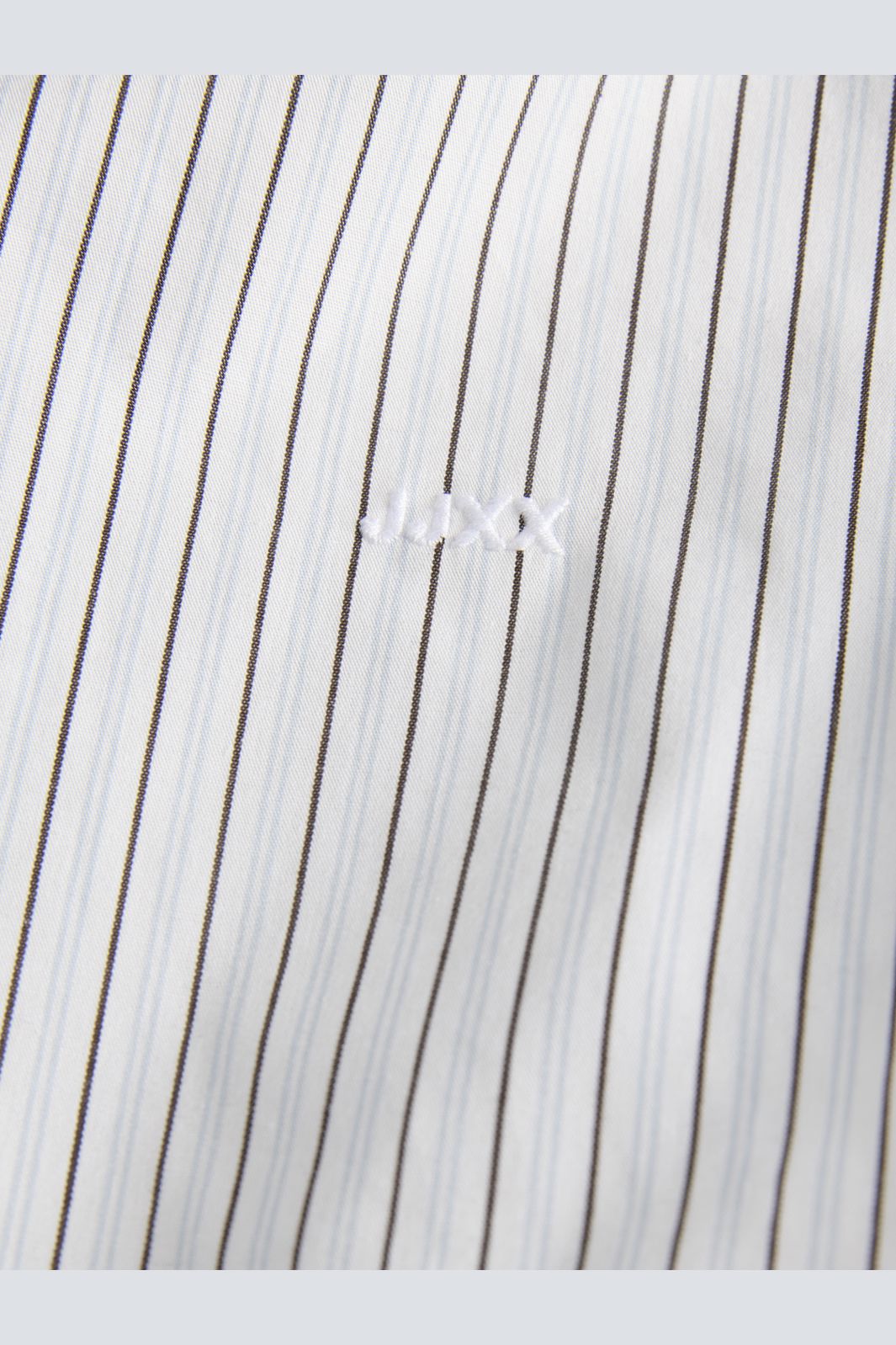 Jjxx - Jxjamie Ls Relaxed Poplin Shirt - 4919749 Skyway Stripes