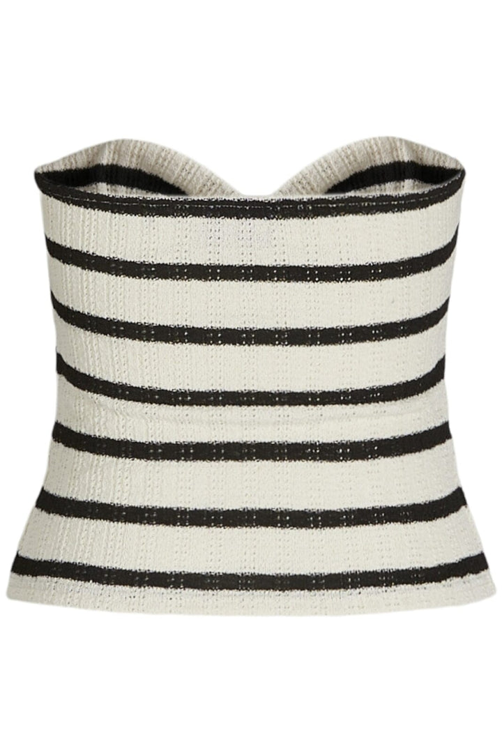 Jjxx - Jxlinnea Bandeau Twist Top - 4759376 Black Vanilla Ice