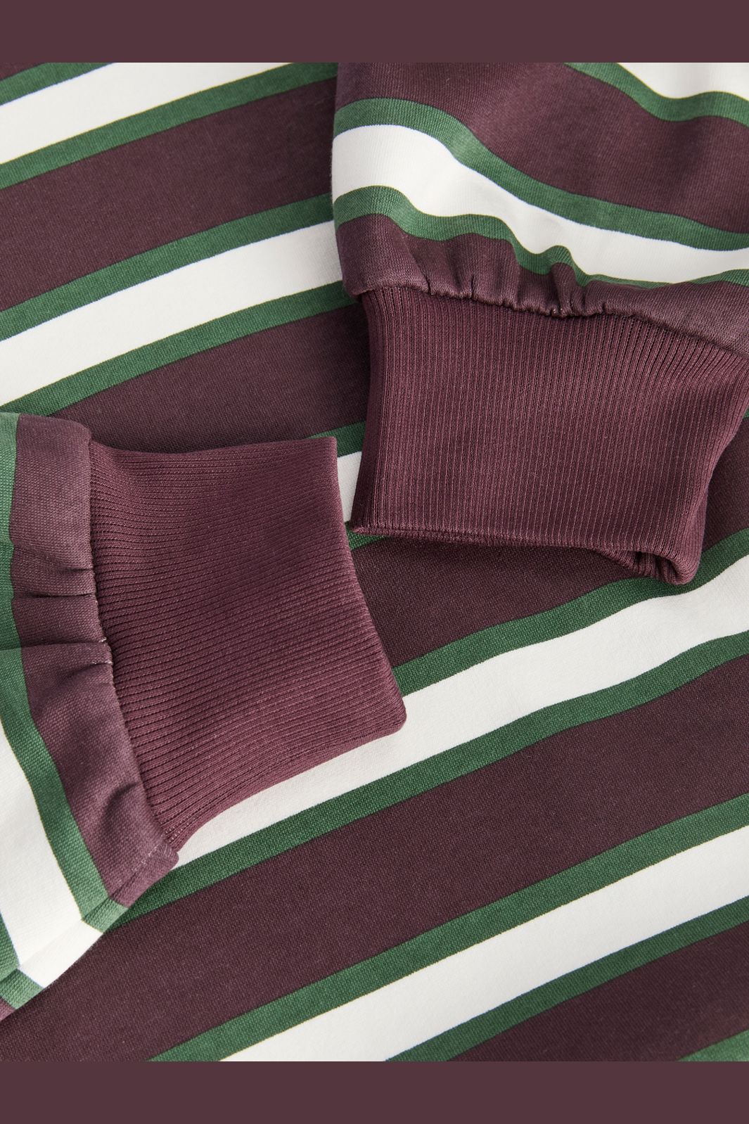 Jjxx - Jxpaloma Ls Stripe Polo Swt - 5129889 Fudge Vanilla Ice / Greener Pastures