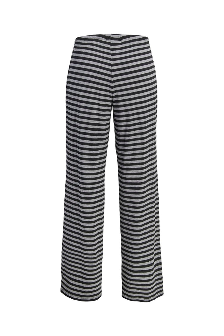 Jjxx - Jxpaula Stripe Pant Ln - 5129754 Black Grey
