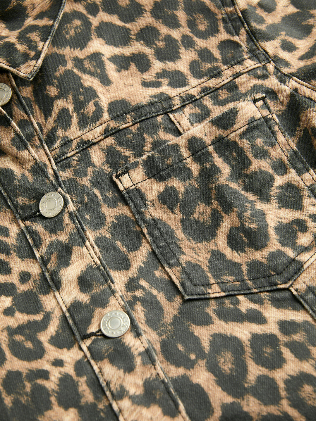 Jjxx - Jxsarah Amor Leo A-Shape Ss Dress - 4795306 Cornstalk Leopard