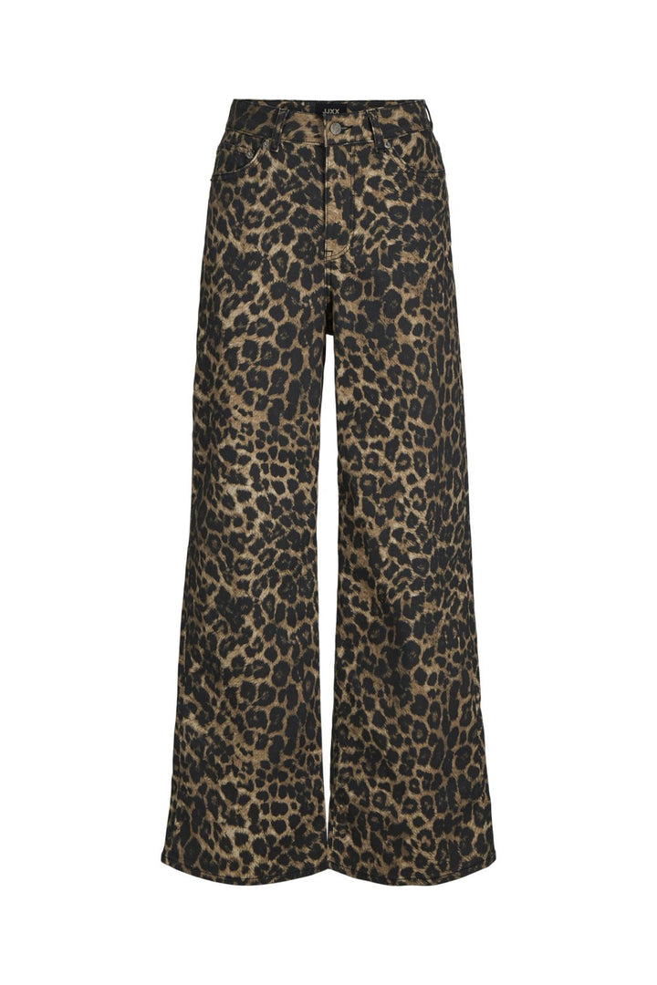 Jjxx - Jxsarah Wide Pant Sn - 4702530 Cornstalk Leopard