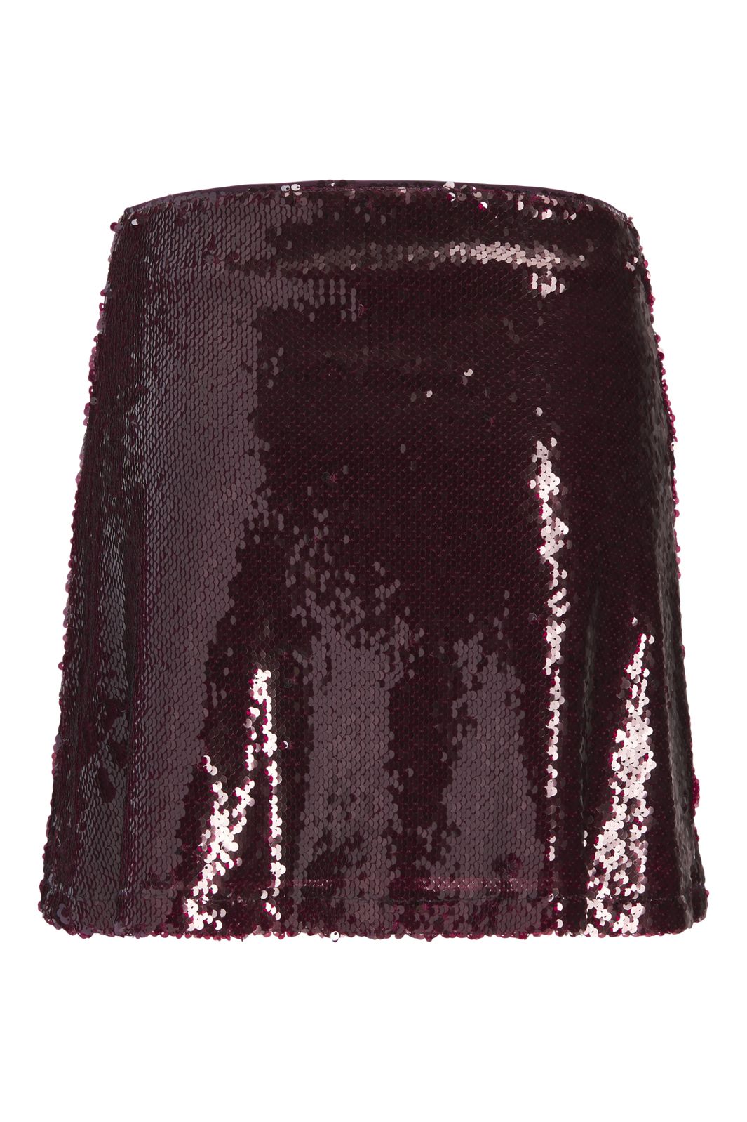 Jjxx - Jxsia Tara Sequin Mini Skirt - 4858385 Cabernet