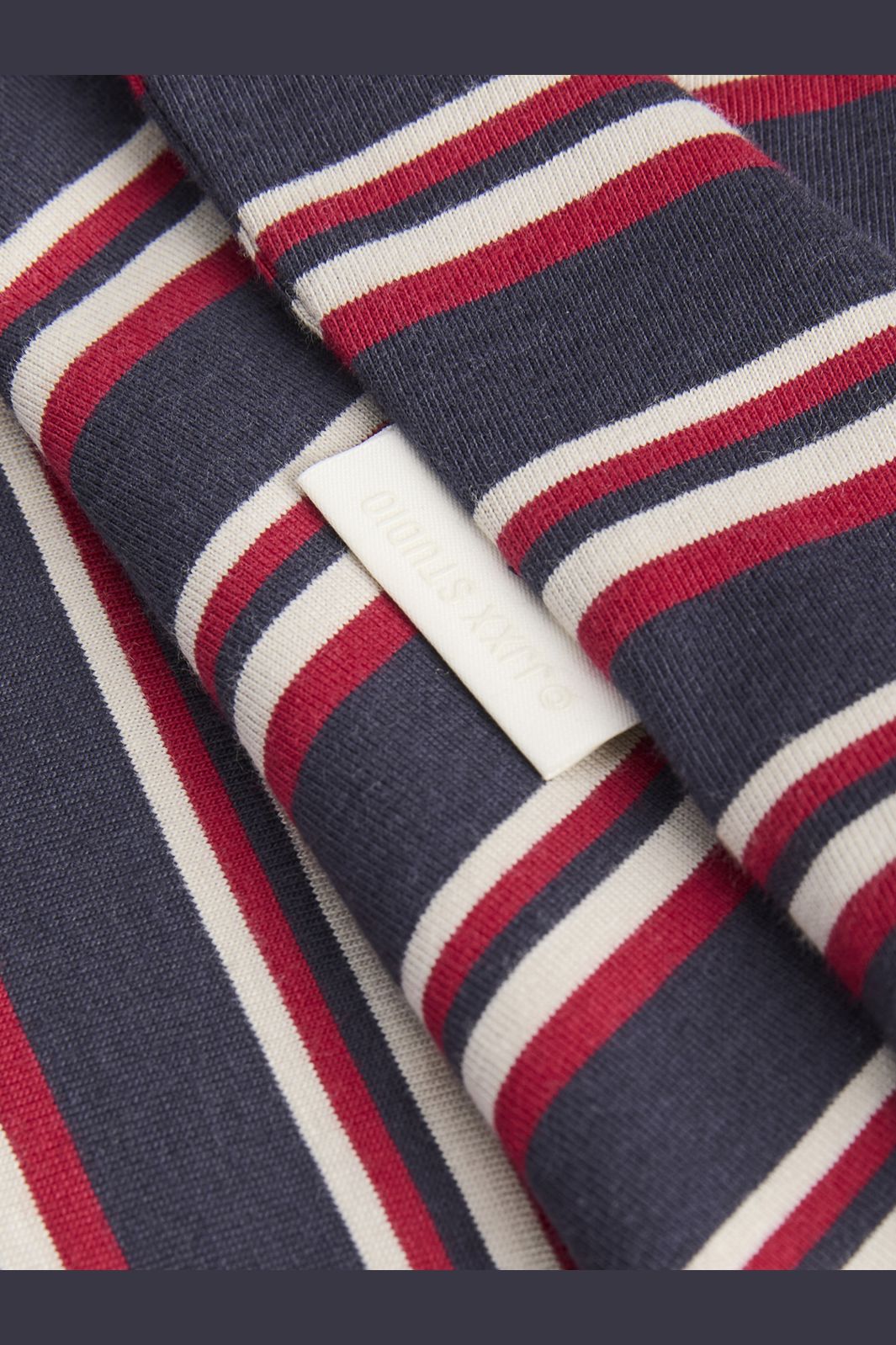 Jjxx - Jxsophia Boxy Ls Stripe Tee Sn - 5144244 Night Sky Rythmic Red & Feather