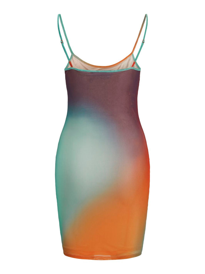 Jjxx - Jxstella Mesh Singlet Mini Dress - 4765365 Morning Glory Colorful Blur