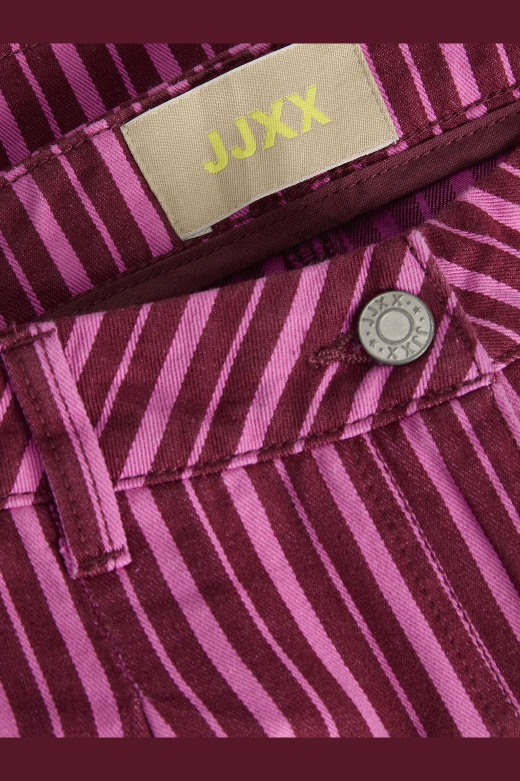 Jjxx - Jxthea Maddy Shorts Sn - 4917959 Cabernet Fiji Flower