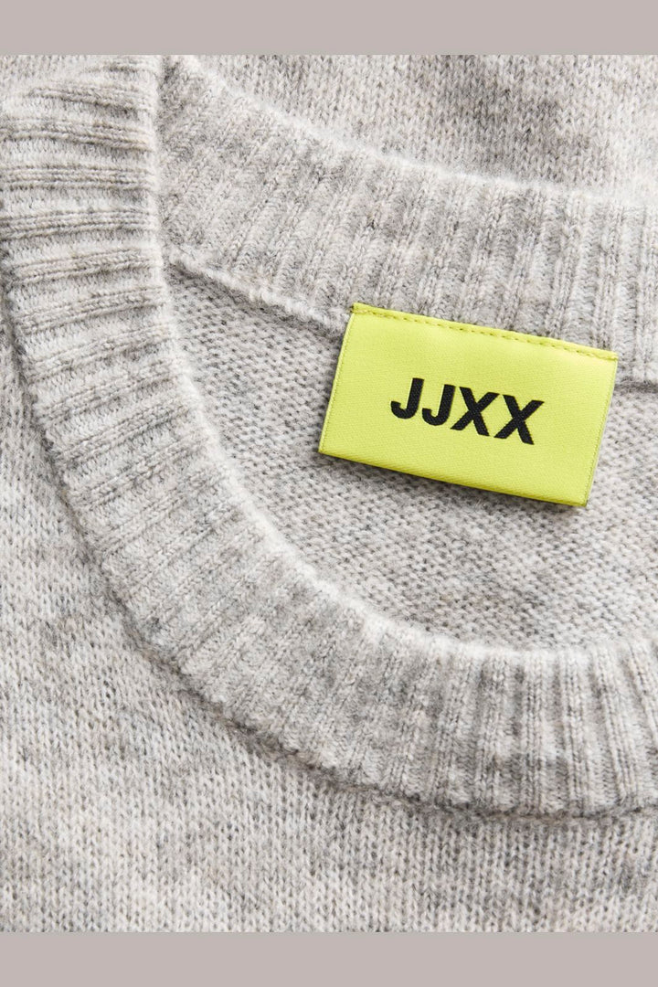 Jjxx - Jxvaleria Crew Neck Knit - 5093281 Light Grey Melange