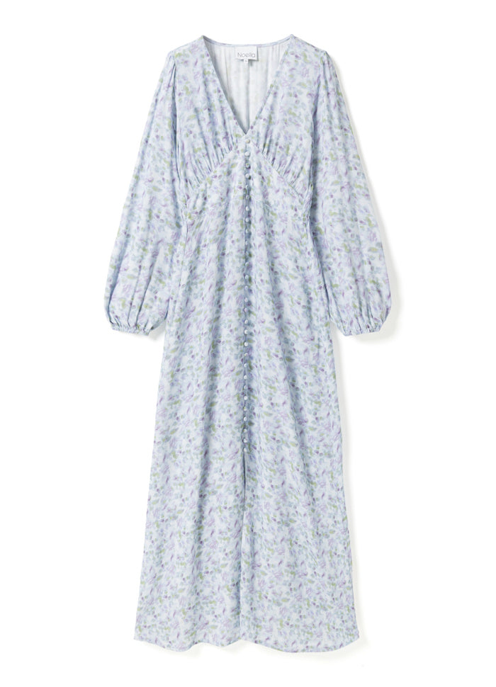 Noella - Lilith Maxi Dress 14160005 - 1390 - Cinthia Blue Print