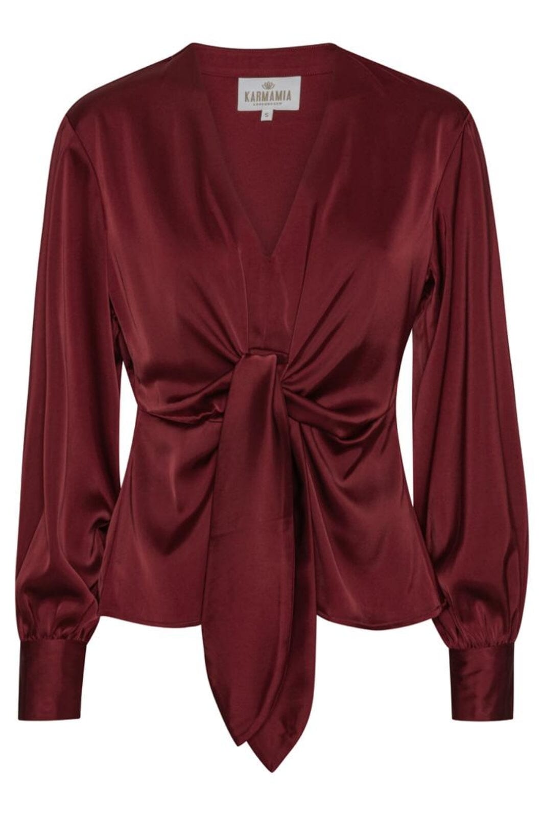 Karmamia - Blair Blouse 2022 - Semi Rich Merlot