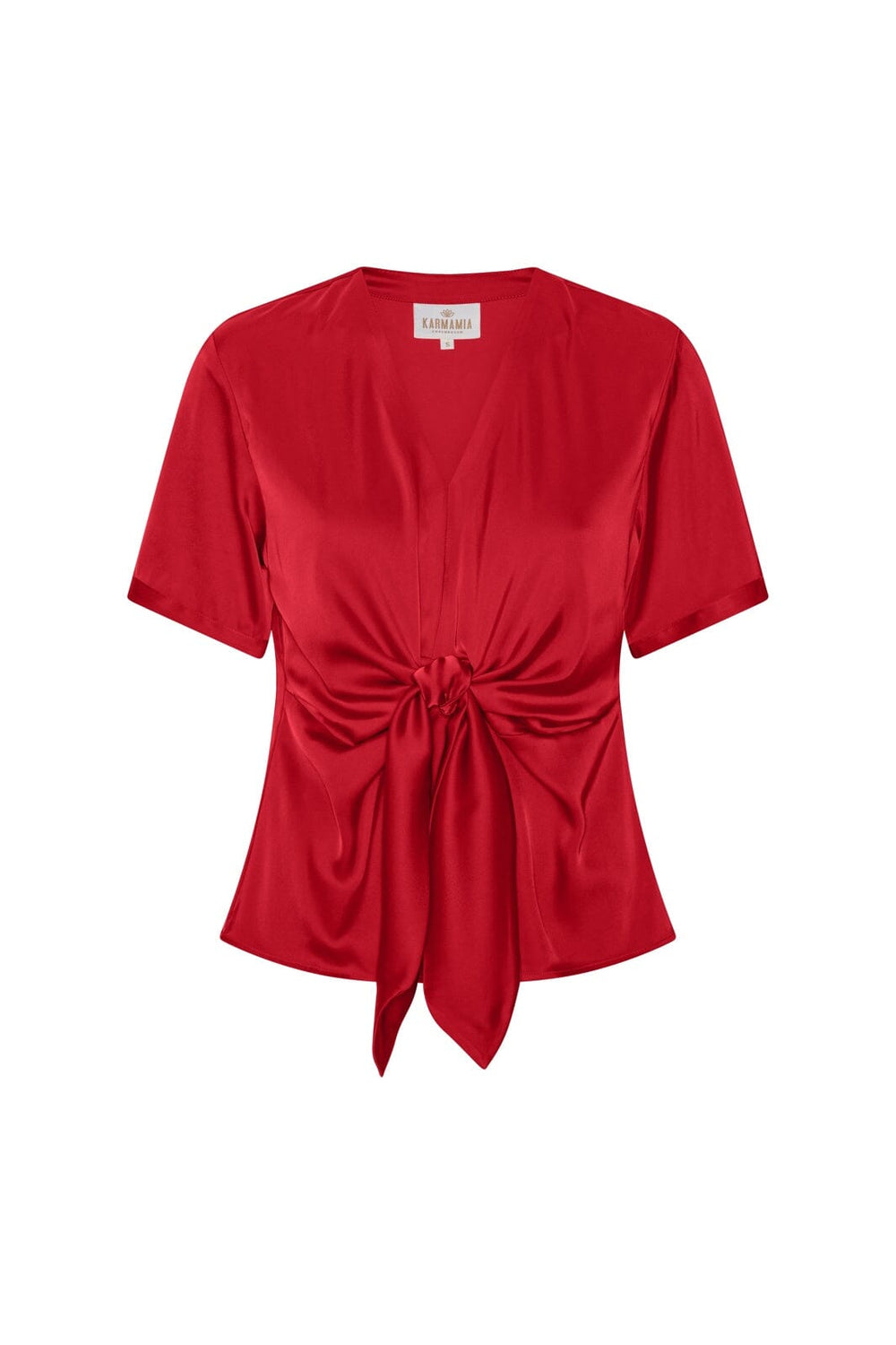 Karmamia - Blair Blouse (Short) 2298 - Semi Rich Deep Red